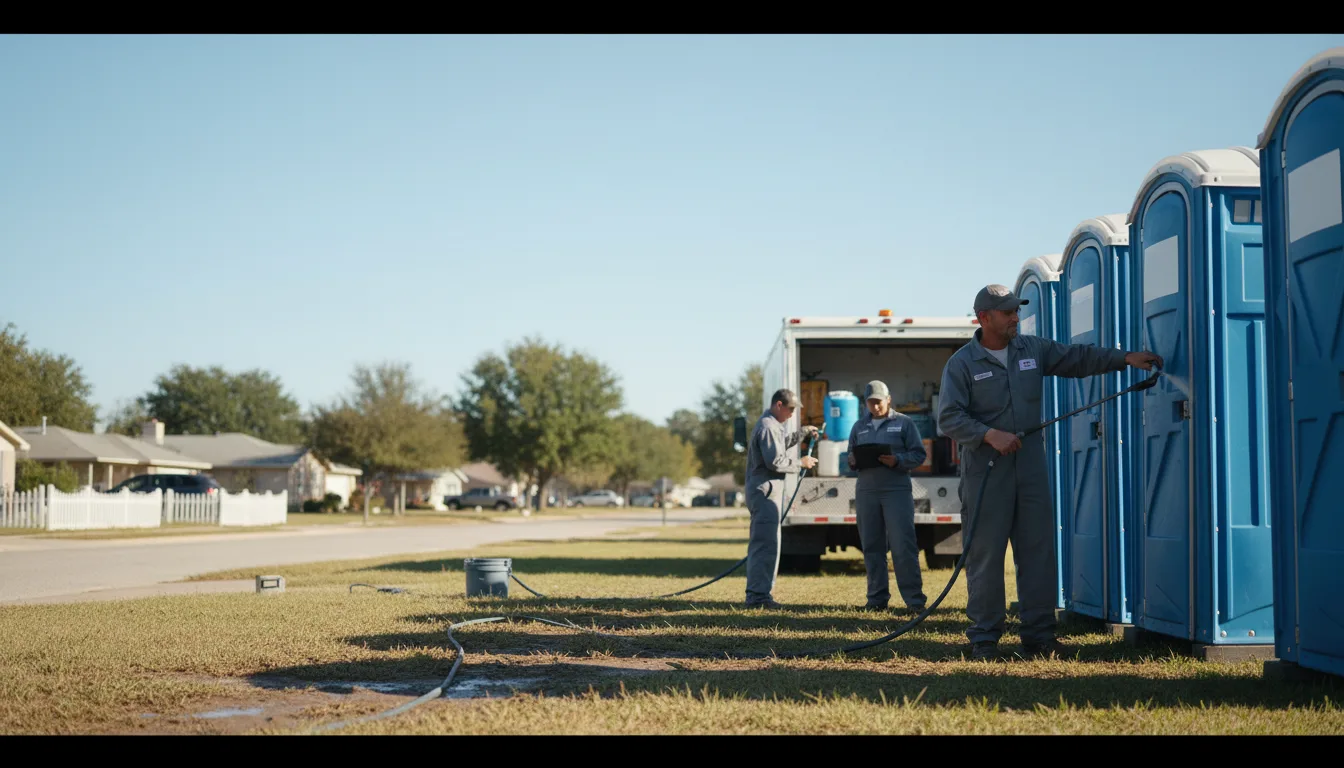 Long-Term Portable Toilet Rental in University City, MO near me